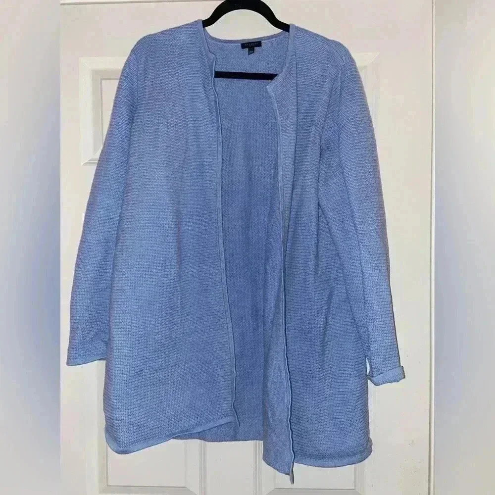 Talbots Women’s Petite XL Blue Cardigan